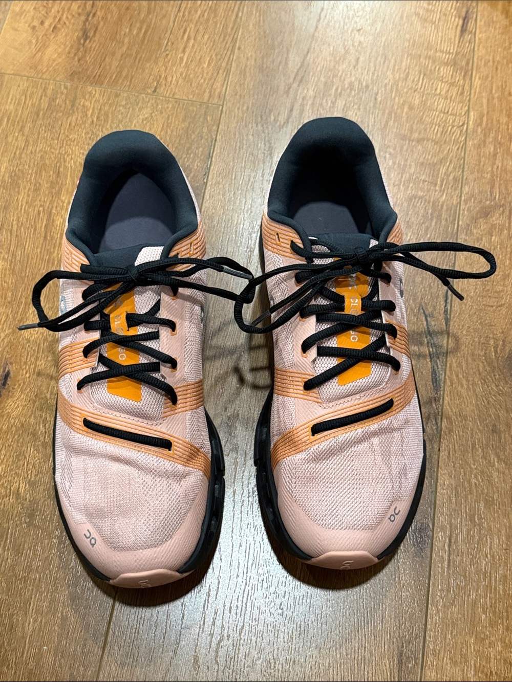 On Cloud Running Women's Size 11 Peach Orange Cloudtec Trainer W11 Workout Shoes - Picture 11 of 11